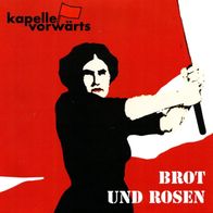 Kapelle Vorwärts - Brot und Rosen 2 x 7" (2011) Limited Red Vinyl / Polit-Punk