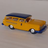 Wiking 1:87 Opel Rekord P1 Caravan Schmalbach Verpackungen aus PMS Set (2010)
