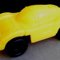 Ü-Ei Auto 1992 Die heißen Renner - Modell 3 - gelb