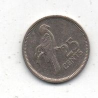 Münze Seychellen 25 Cent 1982