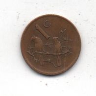 Münze Süd Afrika 1 Cent 1977