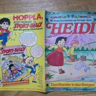Comic Heft 1978 Heidi Nr. 107 - Das Wunder in den Bergen - Bastei