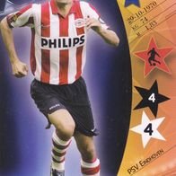PSV Eindhoven Panini Trading Card Champions League 2007 Phillip Cocu 85