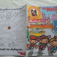 Kinder Zeitschrift Malbuch Mc Neill unbemalt Thema Sicherheit im Straßenverkehr