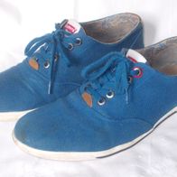 Levi´s Sneaker Low Gr. 44,5 blau Textil Cabalerro L 215141 gebraucht
