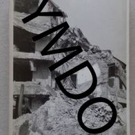 Foto Haus Endkampf Berlin 1945 Einschusslöcher Bomben und Granattreffer Wk2