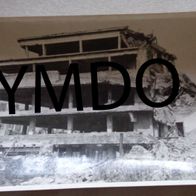 Foto Haus Endkampf Berlin 1945 Einschusslöcher Bomben und Granattreffer Wk2 b