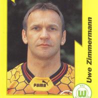 VFL Wolfsburg Panini Sammelbild 1997 Uwe Zimmermann Bildnummer 228