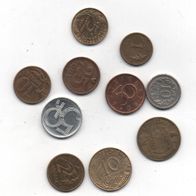 Lot Münzen 10 Stück (25)