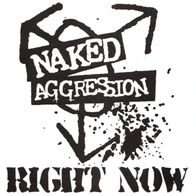 Naked Aggression - Right Now 7" (1993) US Protest-Punk mit Frauenstimme