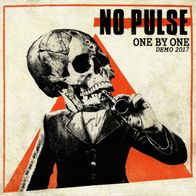 No Pulse - One By One 7" (2018) Demo 2017 / Limited 300 White Vinyl / UK HC-Punk