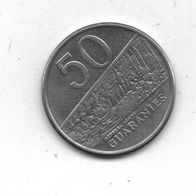 Münze Paraguay 50 Guaranies 1986