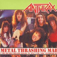 Anthrax - Metal Thrashing Mad LP (Live 1989 in Dallas / USA) / Limited 500 !!!