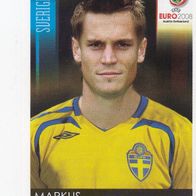 Panini Fussball Euro 2008 Markus Rosenberg Sverige Nr 408
