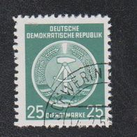 DDR Dienstmarke " Zirkelbogen nach Links " Michelnr. 10 o