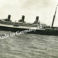 1920 "Fracht & Passagierdampfer Brabantia d. holl. LLOYD" historischer Fotodruck
