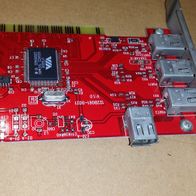 Conceptronic 4 Port IEEE 1394 Firewire PCI PC Card