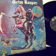 Grim Reaper - See you in hell - ´83 UK Ebony Lp - mint !!
