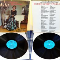 Anneliese Rothenberger Beliebte Operetten-Lieder, AMIGA 845248 Vinyl LP 1982