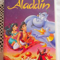 Aladdin - WALT DISNEY Meisterwerk - Video VHS - Trickfilm - Dschini Jasmin
