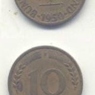 10 Pf Gebrauchsmünze 1950 J