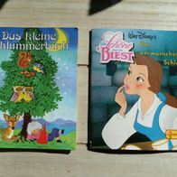 2 Minibücher Pestalozzi 1974 und 1992 Die schöne und das Biest und Schlummerbuch