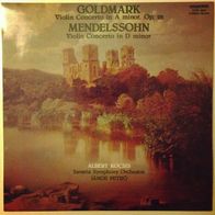 Goldmark: Violin Concerto in A Minor Op.28-Mendelssohn: Violin Concerto in D Minor LP