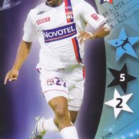 Olympique Lyon Panini Trading Card Champions League 2007 Sylvain Wiltord Nr.184