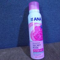 Isana 150ml Deospray Secret Rose