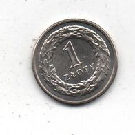 Münze Polen 1 Zloty 1992