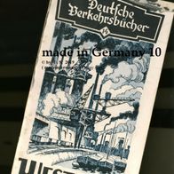 WESTFALEN Deutsche Verkehrsbücher " DR Touristik Prospekt Ruhrgebiet Lippe 1929