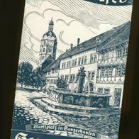 schöner Tourismus Prospekt "HARZ Kyffhäuser Sangerhausen -die Rosenstadt " 1936