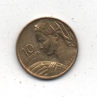Münze Jugoslawien 10 Para 1955
