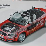 Audi Media Info Pressemappe incl. DVD S4 B6 8E Cabriolet Prospekt Cabrio A2 A3