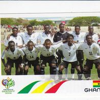 Panini Fussball WM 2006 Mannschaftsbild Ghana Nr 312
