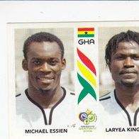 Panini Fussball WM 2006 Michael Essien / Laryea Kingston Ghana Nr 317