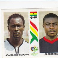 Panini Fussball WM 2006 Asamoah Frimpong / George Owu Ghana Nr 320