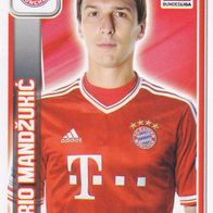 Bayern München Topps Sammelbild 2013 Mario Mandzukic Bildnummer 211