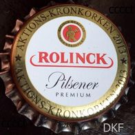 Rolinck Pilsener Aktions-Kronkorken 2013 Brauerei Bier Kronenkorken neu und unbenutzt
