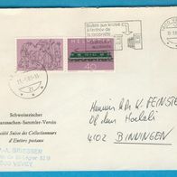Schweiz Brief 1983 Schweizerischer Ganzsachen Sammler Verein. Mi. Zd.1215.