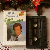 Peter Alexander - Weiße Weihnacht - Musikkassette - Weihnachten