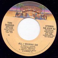 Teri deSario - All I wanna do US 7" 80er Promo
