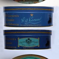 W.O. Larsens´s Classic Pipe Tobacco alte Blechdose ohne BarCode Tabakdose