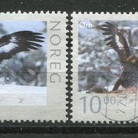 No0094 Norwegen (NK 1610 x1, x2) Michel 1575 gestempelt o, 5,00 M€