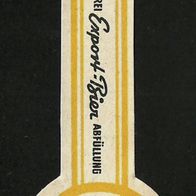 ALT ! Bieretikett "HELL" Fürstliche Brauerei Thurn und Taxis † 1997 Regensburg