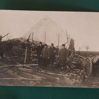 Gevensleben: Zerstörtes Haus - Unwetter 1921 (?) Foto-Ak