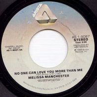 Melissa Manchester - No one can love you more US 7" 80er