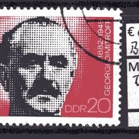 DDR 1972 90. Geburtstag von Georgi Dimitrow MiNr. 1784 Bedarfsstempel -1-