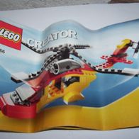 LEGO Creator 5866 Beschreibung Anleitung Rettungshubschrauber