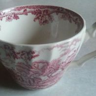 Kaffeetasse Myotts Country Life rot Ø9cm Höhe 6,5cm England Bei Interesse ...(5)